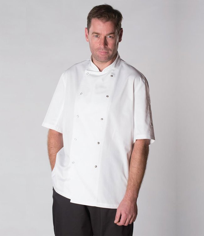 Short Sleeve Coolmax® Chef's Jacket ADC AF005