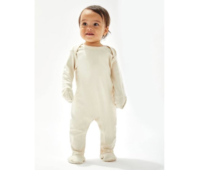 BABY ENVELOPE SLEEPSUIT WITH SCRATCH MITTS BABYBUGZ BZ035