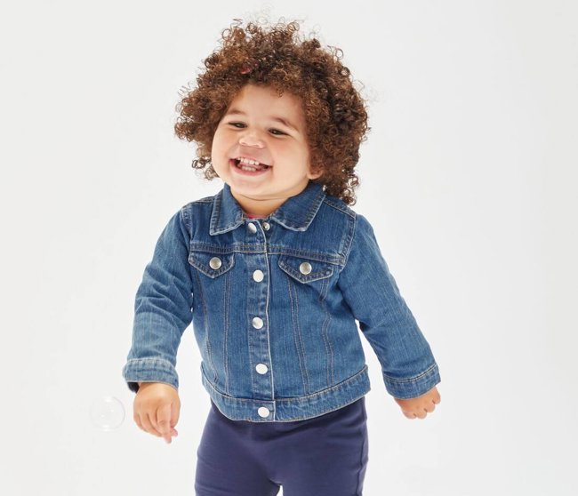 BABY ROCKS DENIM JACKET BABYBUGZ BZ053