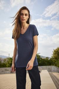 B&C Triblend V-neck T Women B&C 5TW058