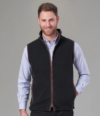 Unisex Cincinatti Fleece Gilet Brook Taverner BK525