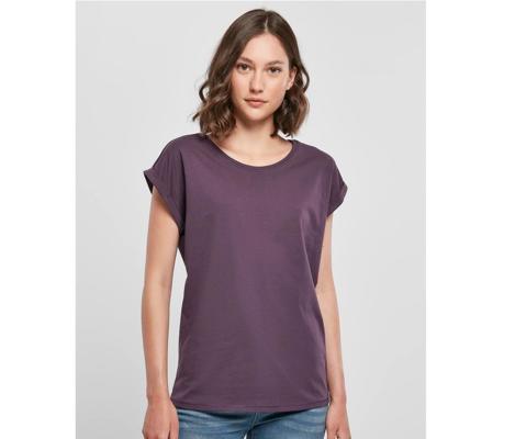 LADIES EXTENDED SHOULDER TEE BUILD YOUR BRAND BY021