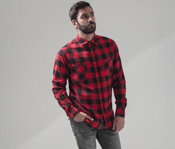 CHECKED FLANELL SHIRT BUILD YOUR BRAND BY031