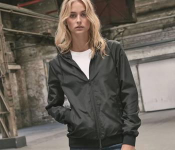 LADIES RECYCLED WINDRUNNER BUILD YOUR BRAND BY147