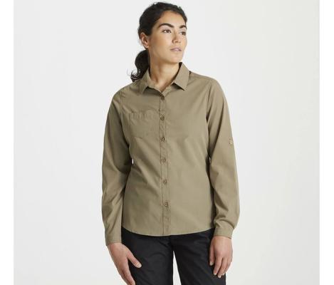 EXPERT WOMENS KIWI LONG SLEEVED SHIRT CRAGHOPPERS CES002