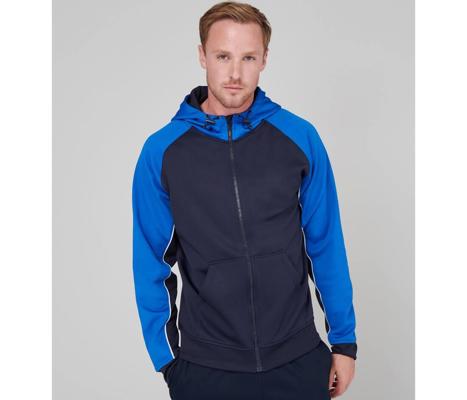 PANELLED SPORTS HOODIE FINDEN HALES LV340