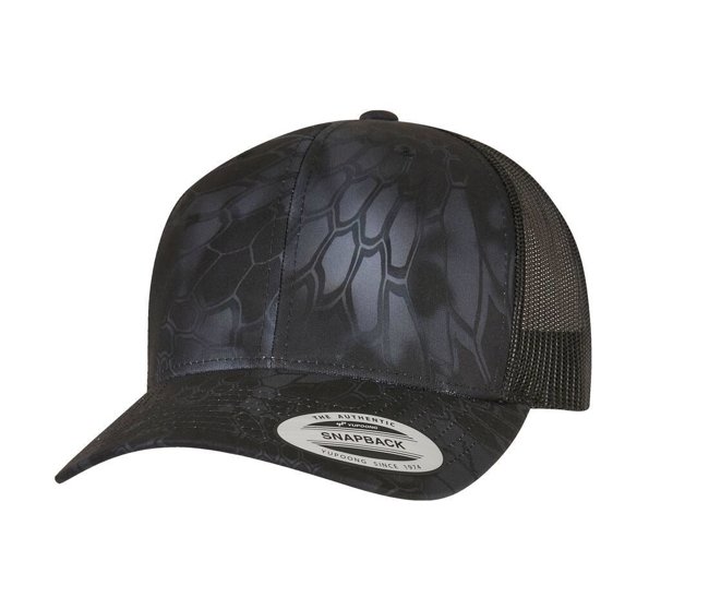 YP CLASSICS® KRYPTEK® RETRO TRUCKER CAP FLEXFIT 6606KR