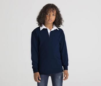 CHILDREN'S LONG SLEEVES RUGBY SHIRT FRONT ROW FR109
