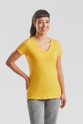 Fruit of the Loom Lady-Fit Valueweight V-neck T Fruit of the Loom 613980