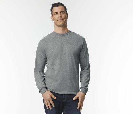 HAMMER ADULT LONG SLEEVE T-SHIRT GILDAN GN401