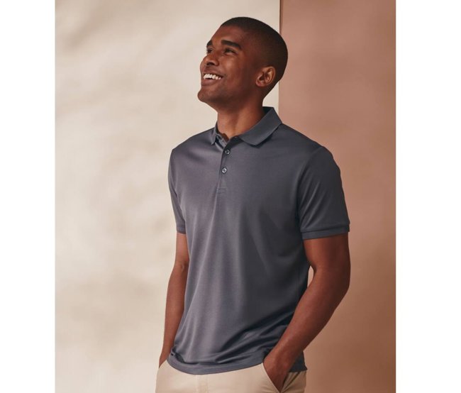 RECYCLED POLYESTER POLO SHIRT HENBURY HY465