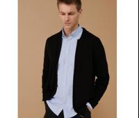 UNISEX KNITTED BOMBER JACKET HENBURY HY718