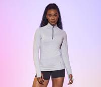 WOMEN'S COOL FLEX 1/2 ZIP TOP JUST COOL JC035