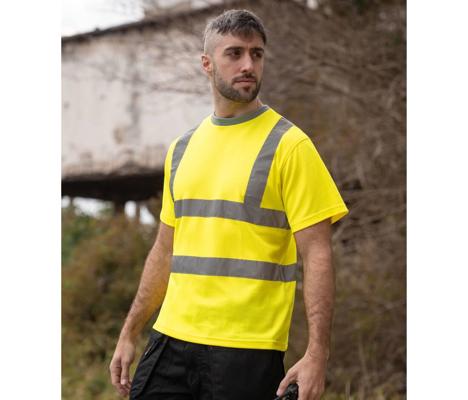 HI-VIS POLYCOTTON T-SHIRT "BARCELONA KORNTEX KX310