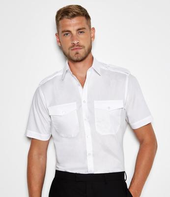 Short Sleeve Tailored Pilot Shirt Kustom Kit K133