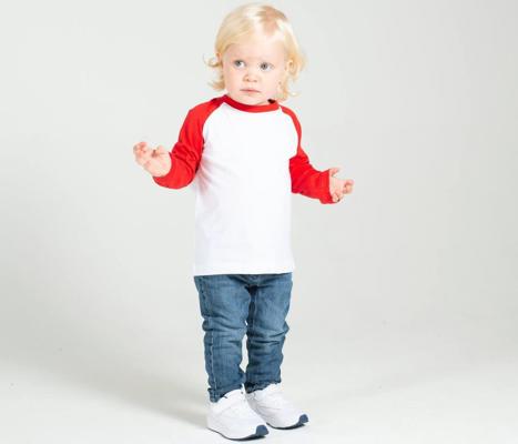 LONG SLEEVED BASEBALL T SHIRT LARKWOOD LW025