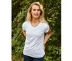 LADIES V-NECK T-SHIRT NEUTRAL O81005