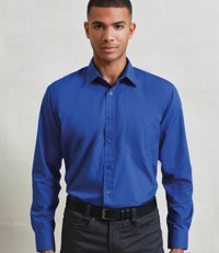 Long Sleeve Poplin Shirt Premier PR200