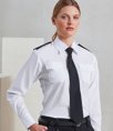 Ladies Long Sleeve Pilot Shirt Premier PR310