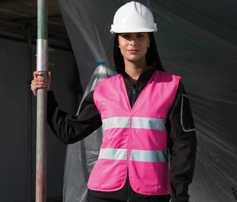 WOMENS ENHANCED VISIBILITY FITTED TABARD RESULT RS334F