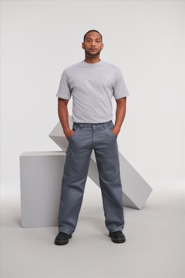 Russell Polycotton Twill Trousers Russell 9001M