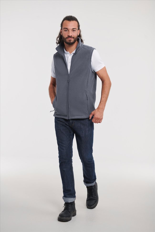 Russell Men Outdoor Fleece Gilet Russell 9872M