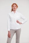 Russell Ladies LSL Classic Polycot. Poplin Shirt Russell 9934F