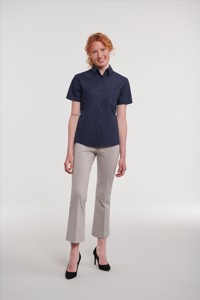 Russell Ladies SS Clas. Polycotton Poplin Shirt Russell 9935F