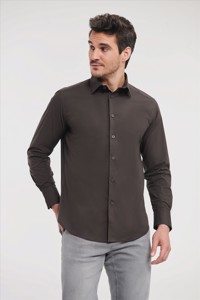 Russell Men LSL Fitted Stretch Shirt Russell 9946M