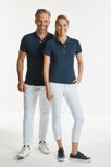 Russell Ladies Fitted Stretch Polo Russell Athletic 9566F