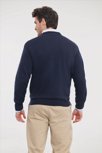 Russell Men V-neck Knitted Pullover Russell Athletic 9710M