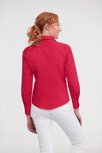 Russell Ladies LSL Fitted Polycot. Poplin Shirt Russell Athletic 9924F