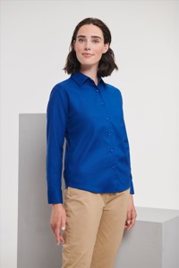 Russell Ladies LSL Classic Oxford Shirt Russell Athletic 9932F