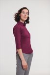 Russell Ladies ¾ sl. Fitted Stretch Shirt Russell Athletic 9946F