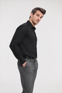 Russell Men LSL Tailored Ultimate Non-Iron Shirt Russell Athletic 9958M