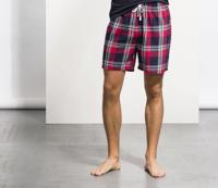 MEN'S TARTAN LOUNGE SHORTS SKINNIFIT MEN SF082