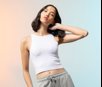 WOMEN'S CROPPED TOP SKINNIFIT WOMEN SK106