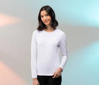 LADIES FEEL GOOD LONG SLEEVED STRETCH T SKINNIFIT WOMEN SK124