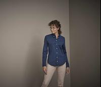 LADIES CASUAL TWILL SHIRT TEE JAYS TJ4003