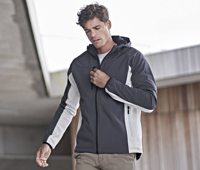 HOODED LIGHTWEIGHT PERFORMANCE SOFTSHELL TEE JAYS TJ9514