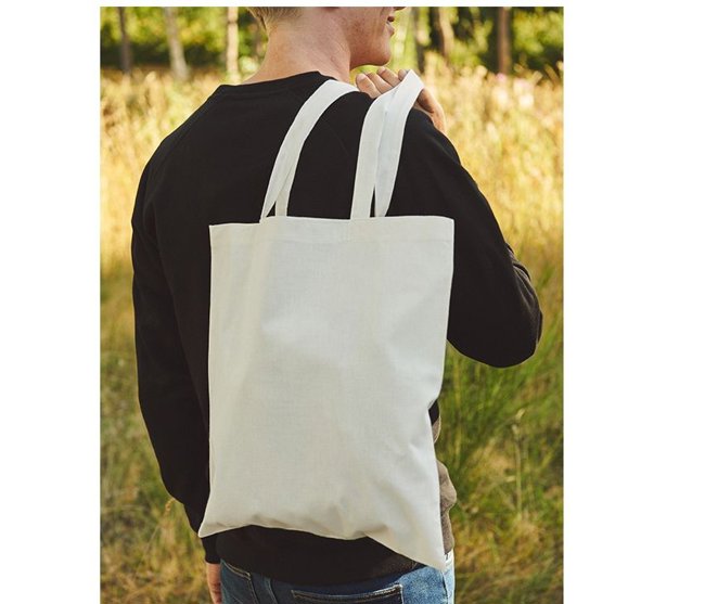 COTTON SHOPPING BAG TIGER T90014