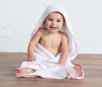 BABIES HOODED TOWEL TOWEL CITY TC036