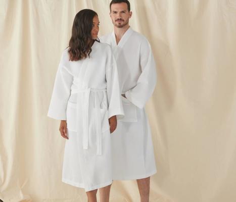 WAFFLE ROBE TOWEL CITY TC086