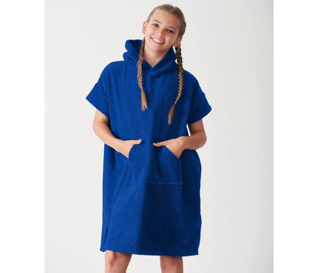 KIDS' TOWELLING PONCHO TOWEL CITY TC811