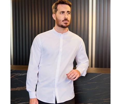 MEN'S LONG-SLEEVE STRETCH SHIRT VELILLA V5013S