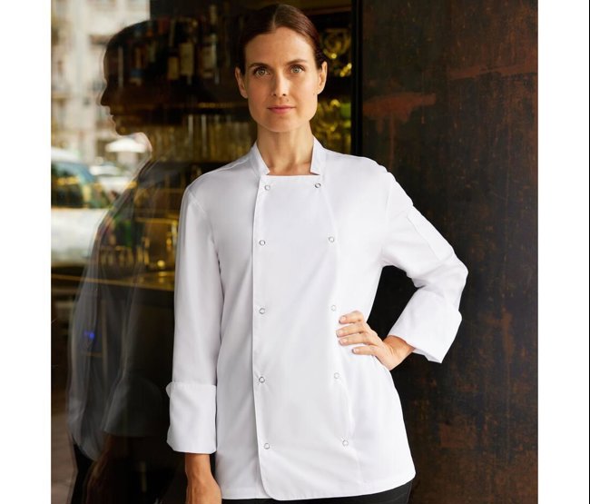 LONG SLEEVE KITCHEN JACKET VELILLA V5206