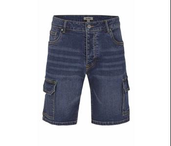 MULTI-POCKET STRETCH DENIM BERMUDA SHORTS VELILLA VL3017S
