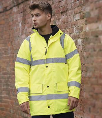 Hi-Vis Traffic Jacket Warrior WR005