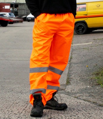 Hi-Vis Overtrousers Warrior WR010