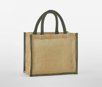 NATURAL STARCHED JUTE MIDI TOTE WESTFORD MILL WM473